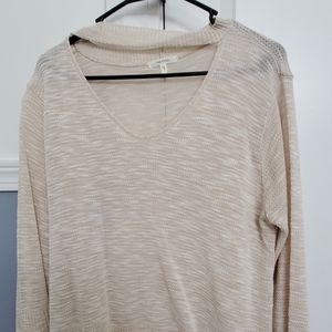 Maurices sweater cream.